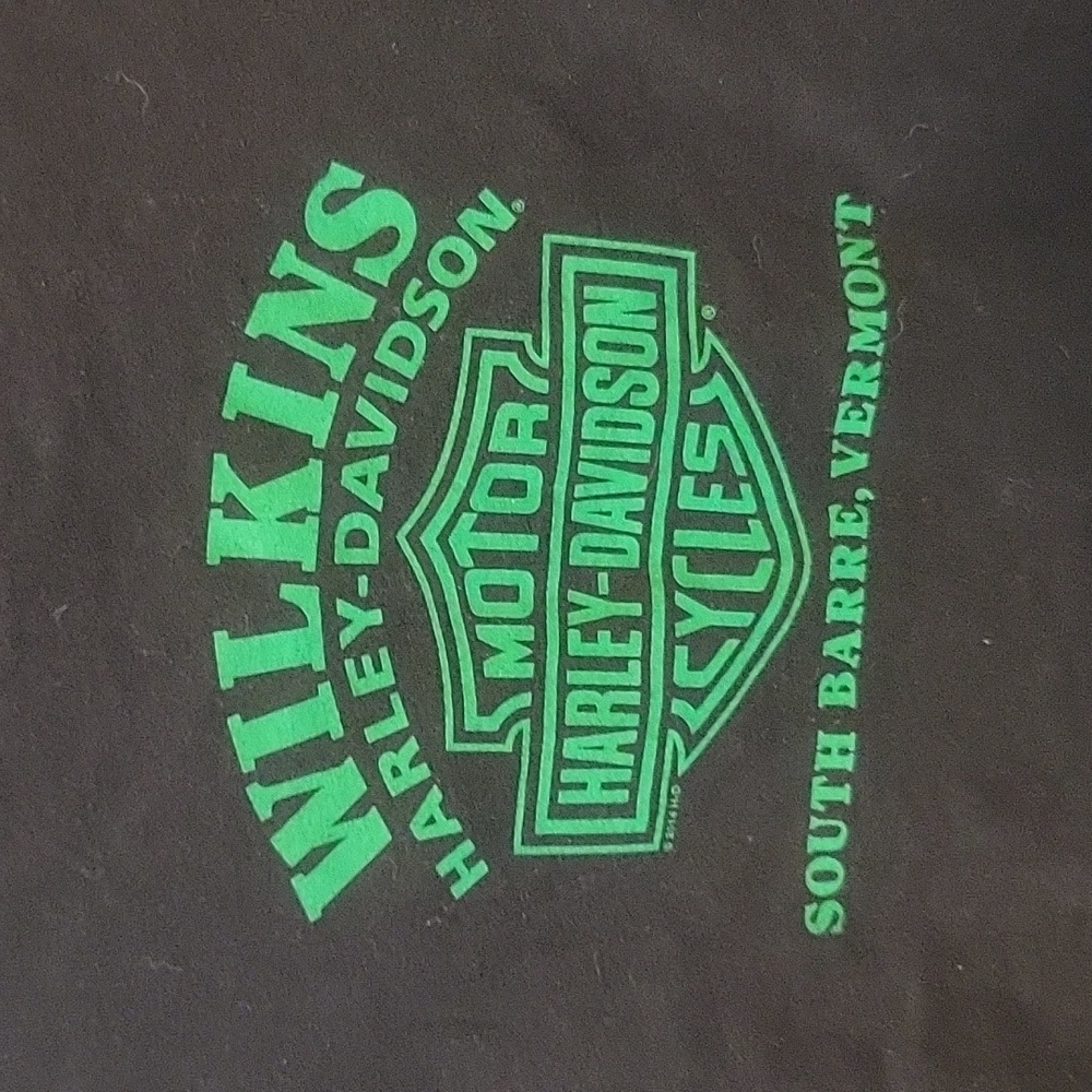 Harley Davidson Clover Skull tee - Picture 3 of 4